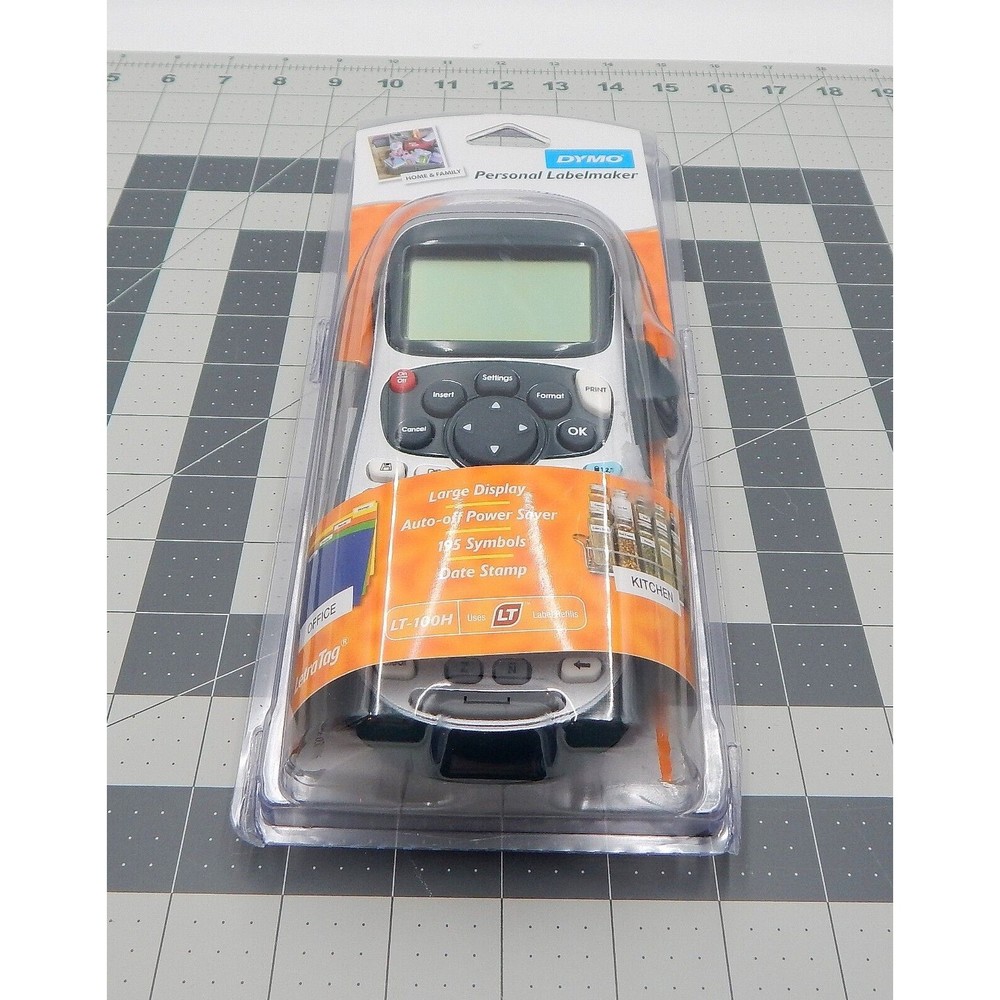 Dymo Letratag LT-100H Personal Label Maker Large Display 5 Font Styles NIB